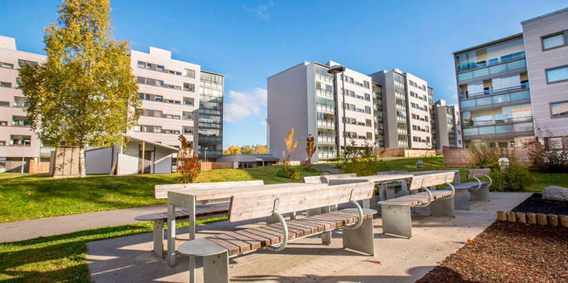 Nordre Gran housing cooperative in Oslo.